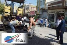 مدفون شدن تاسیسات «شرکت گاز» کهگیلویه زیر آسفالت نو! / واکنش«اکوانیان» به هنر شهرداری