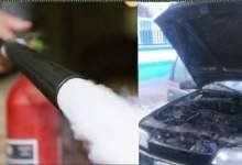 همدلی مردمی و مشارکت اجتماعی؛ مهار آتشسوزی یک دستگاه خودروی پژو در گچساران