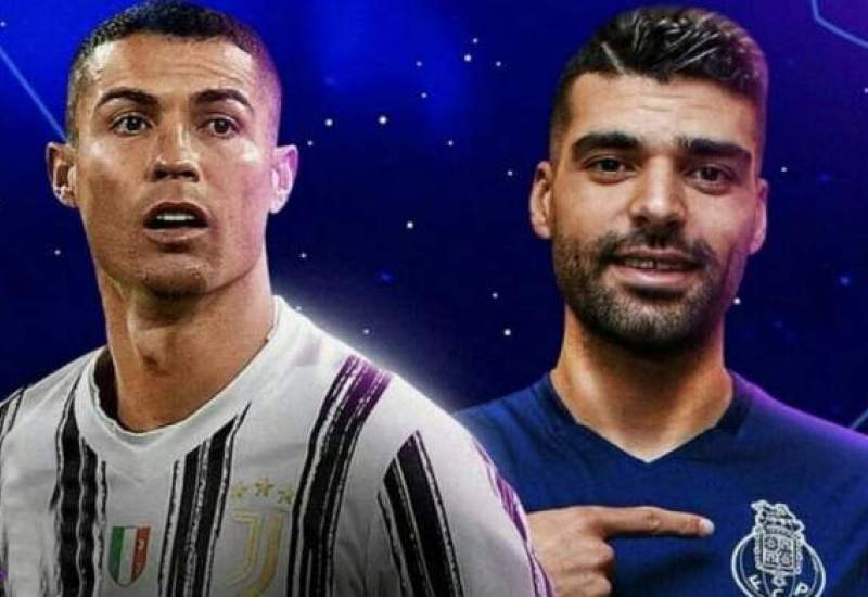 به نام خدا و توی دروازه! / رونالدو باز هم مات یک ایرانی؛ اینبار در خانه/ هله مهدو