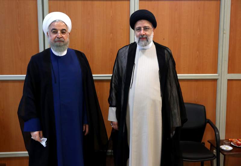 (ویدئو) تحویل دفتر ریاست جمهوری به رئیسی