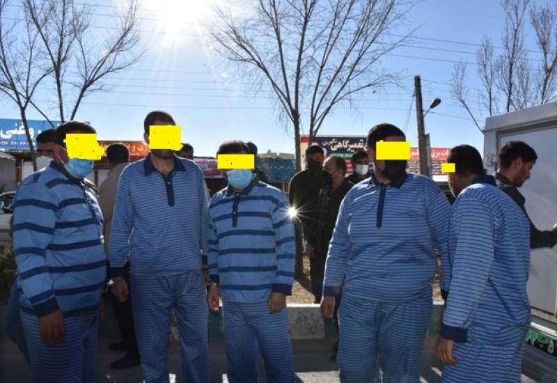 متهمان درگیری مسلحانه در بنسنجان یاسوج در صحنه جرم حاضر شدند