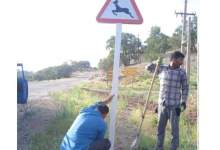نصب 20 تابلوی هشدار دهنده زیست محیطی در دنا