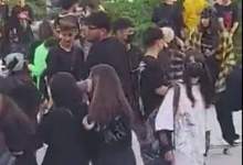 (ویدئو) تجمع جنجالی نوجوانان در شیراز؛‌ چند نفر بازداشت شدند / ماجرا چه بود؟  <img src="/images/video_icon.png" width="11" height="10" border="0" align="top">