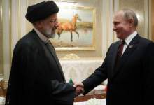 پوتین به رئیسی:‌ سلام گرم مرا به آیت‌الله خامنه‌ای برسانید