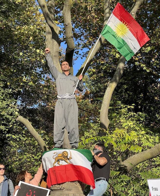از «احمد کایا» در ترکیه تا «ژن، ژیان، آزادی» با پرچم تجزیهطلبی در ایران+فیلم و عکس