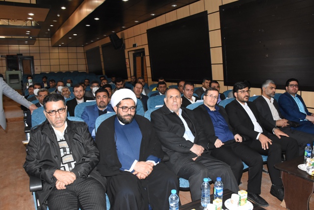 جلسه تکریم و معارفه رؤسای دادگستری و دادستان شهرستان دنا + تصاویر