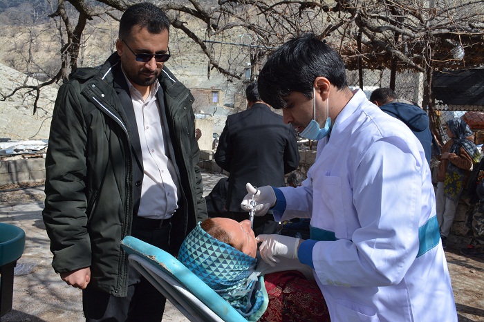 طرح لبخند مهربانی روستاهای «طاوه بادام» و «باگوشی» شهرستان بویراحمد