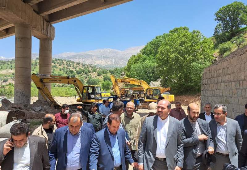 بازدید معاون رئیس جمهور از چند پروژه مهم بویراحمد