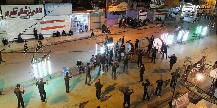 شکوه سوگواری های محرم در سرزمین اقوام + فیلم