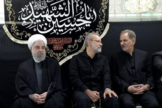 روحانی جهانگیری لاریجانی