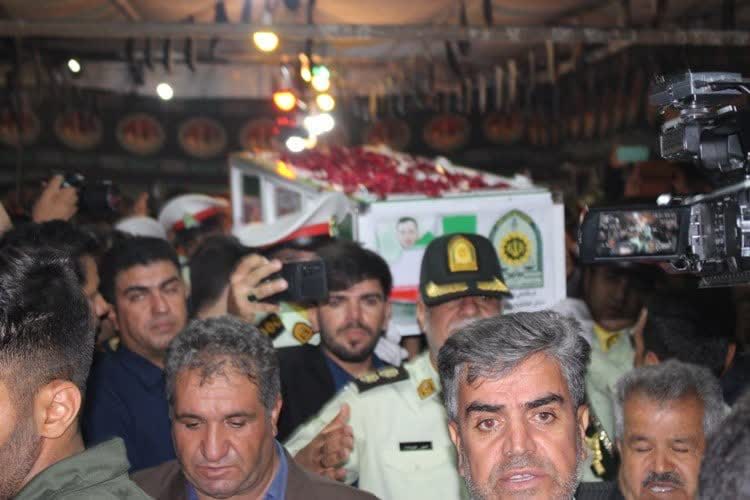 مراسم شب وداع با شهید «سینا آراسته» در کهگیلویه و بویراحمد