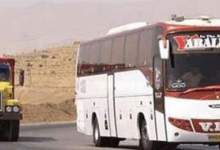 فیلم)  نجات معجزه‌آسا مسافران یک اتوبوس توسط راننده زبردست