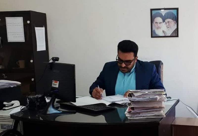 حجت‌اله کاظمی منصورآباد رئیس شعبه اول دادگاه عمومی و رئیس حوزه قضایی مشهد مرغاب استان فارس شد