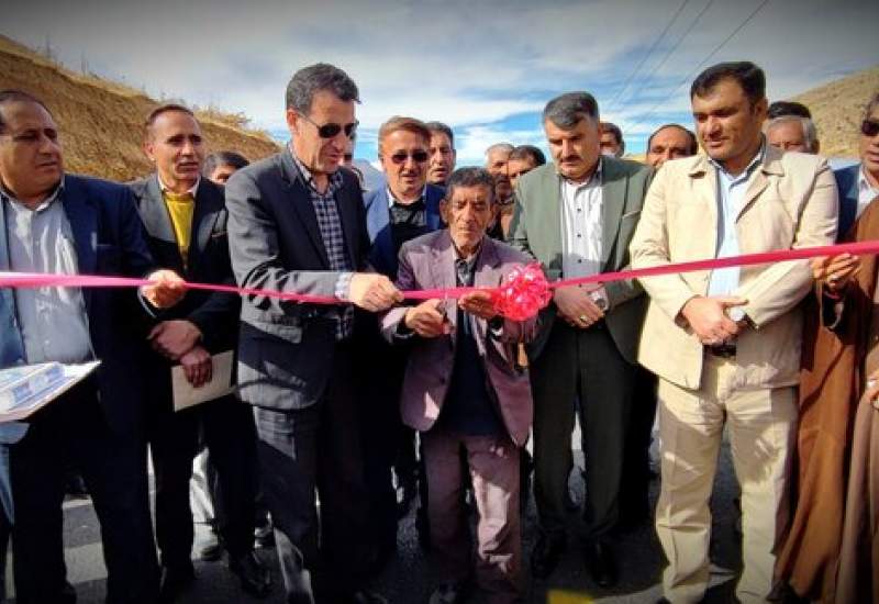 قطعه دوم پروژه بهسازی معابر ورودی شهر مارگون افتتاح شد