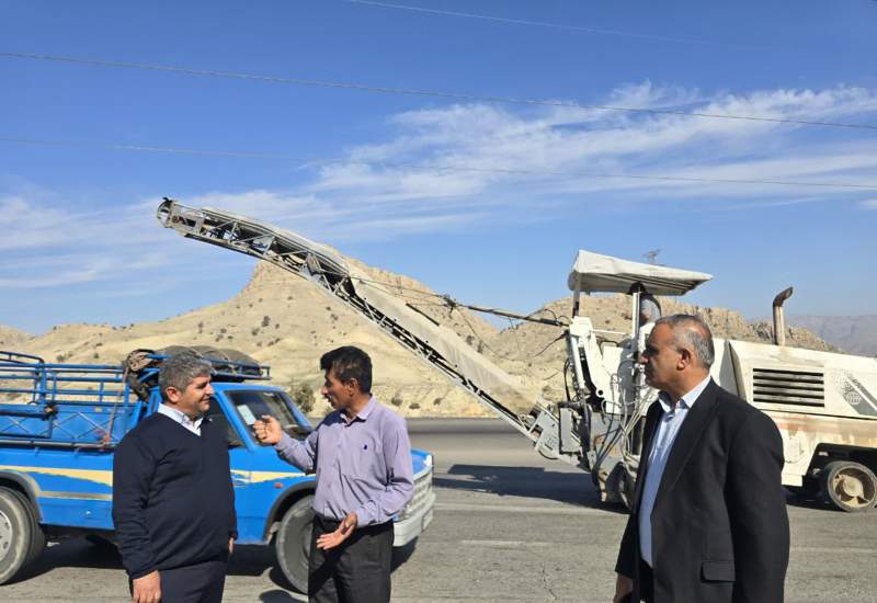 بازدید فرماندار باشت از پروژه‌های ترمیم جاده محور شلالدون +  تصاویر  <img src="/images/picture_icon.png" width="11" height="10" border="0" align="top">