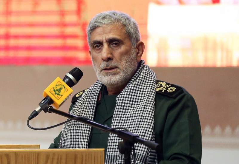 سردار قاآنی فرمانده سپاه قدس پیام داد+ متن پیام