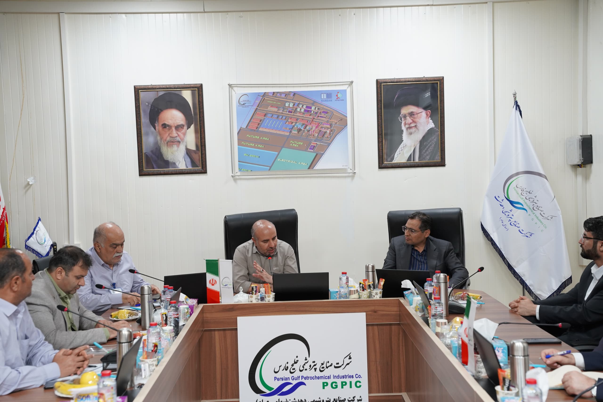 بازدید مدیر سرمایه انسانی گروه پتروشیمی خلیج فارس از پروژه پتروشیمی دهدشت