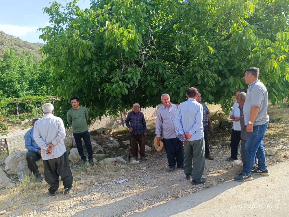 فیلم| تجمع و گلایه مردم روستای"دلی مو" سادات امام زاده علی(ع) از عدم آنتن دهی تلفن همراه و نبود اینترنت در روستا  