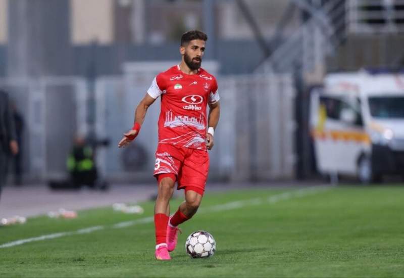 مدافع پرسپولیسی: خدا کند وطن‌فروش نباشم + عکس