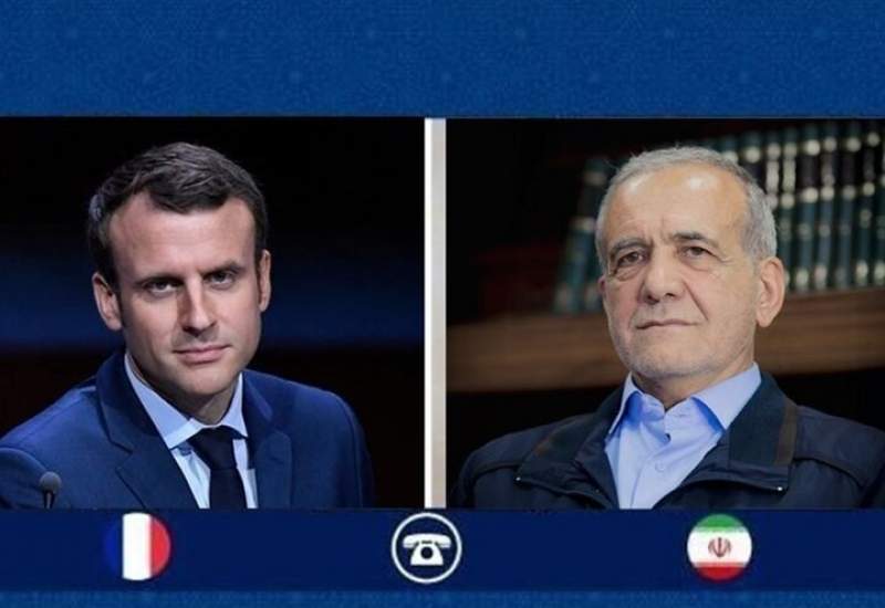 تماس مهم پزشکیان با مکرون / ادعای مکرون درباره جزئیات این تماس به زبان فارسی؛ متقاعد شده‌ام که... / سیسیل کوهلر و ژاک پاریس باید آزاد شوند