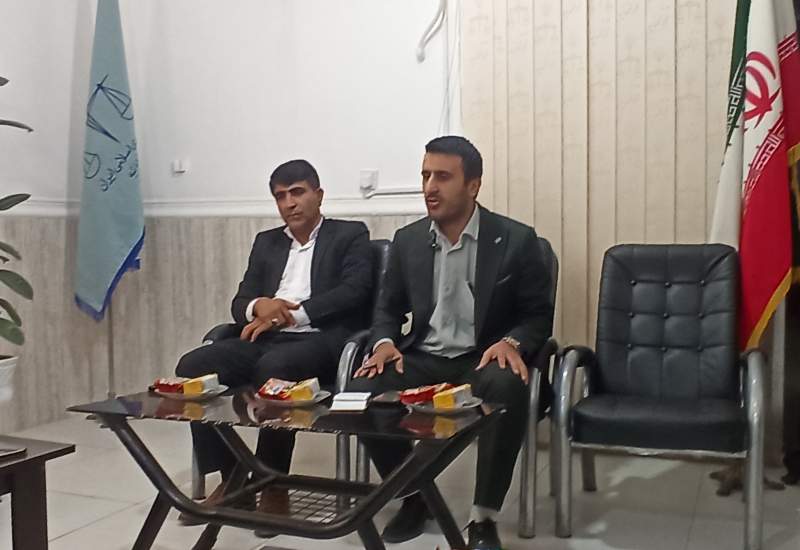 نشست خبری رئیس دادگستری لنده/رستم نژاد:امنیت و آرامش مردم خط قرمز ماست/لنده در صدر شهرهای امن و ارام