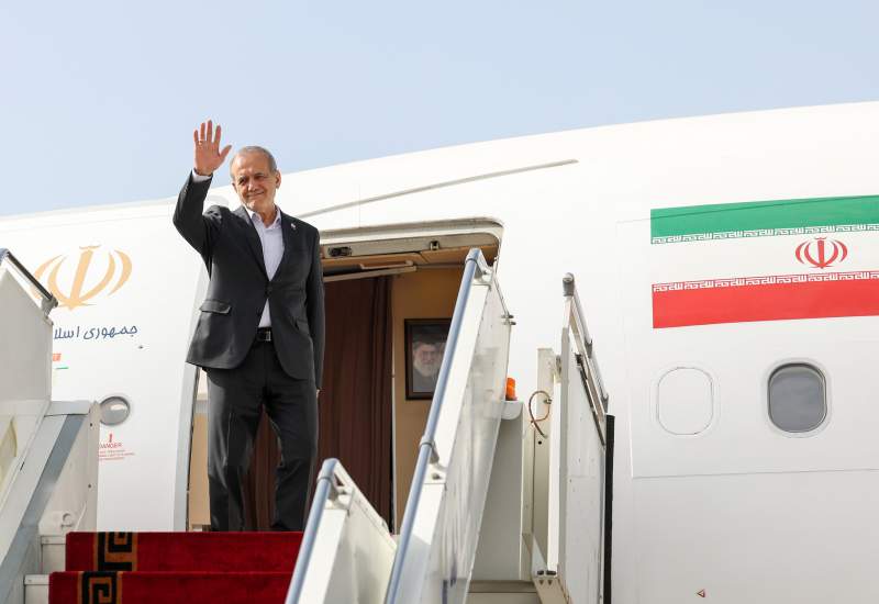 پزشکیان عازم نیویورک شد/ صدای ملت ایران را به جهانیان می‌رسانیم / مجمع عمومی سازمان ملل فرصتی استثنایی برای بیان مواضع صریح و اصولی ایران است/ صلح و عدالت باید برای همه ملت‌ها تضمین شود/ همگرایی واقعی در گرو احترام به حق حیات و امنیت انسان‌هاست