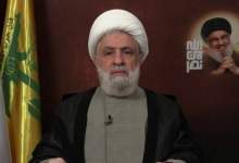 دبیرکل حزب‌الله: نه تسلیم می‌شویم، نه سلاح تحویل می‌دهیم / هدف آمریکا در پروژه اسرائیل بزرگ ناکام ماند/ حزب‌الله وارد یک جنگ کربلایی می‌شود