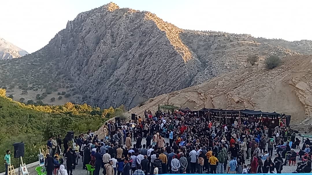 تصاویر | رؤیای جهانی‌شدن مارین؛ نخستین جشنواره انار در گچساران برگزار شد