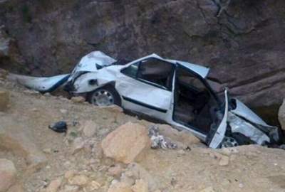 حادثه مرگبار در آبریگون گچساران؛ دو سرنشین پژو پارس فوت کردند
