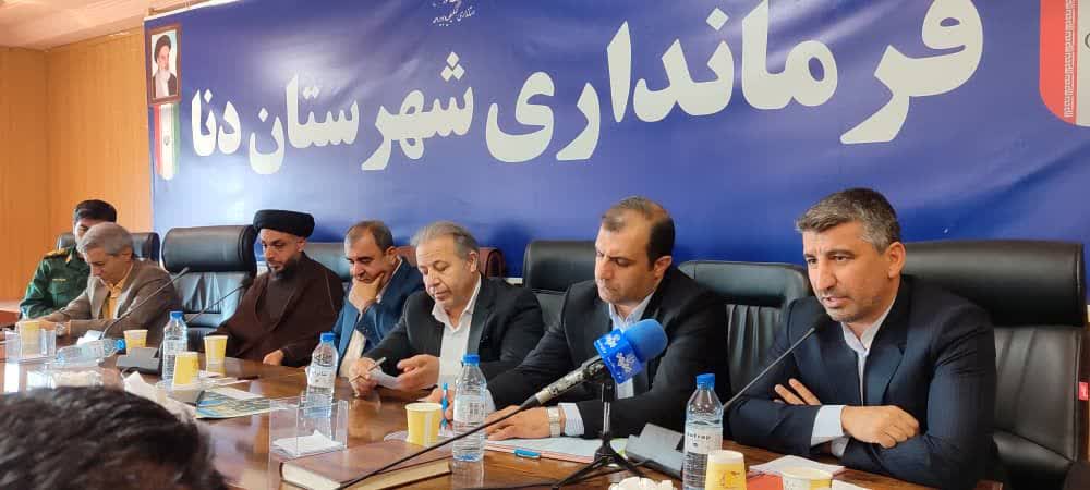 تکریم و معارفه فرمانداران شهرستان دنا / تقدیر و تشکر شعبانی از احمدزاده، روشنفکر و بهرامی