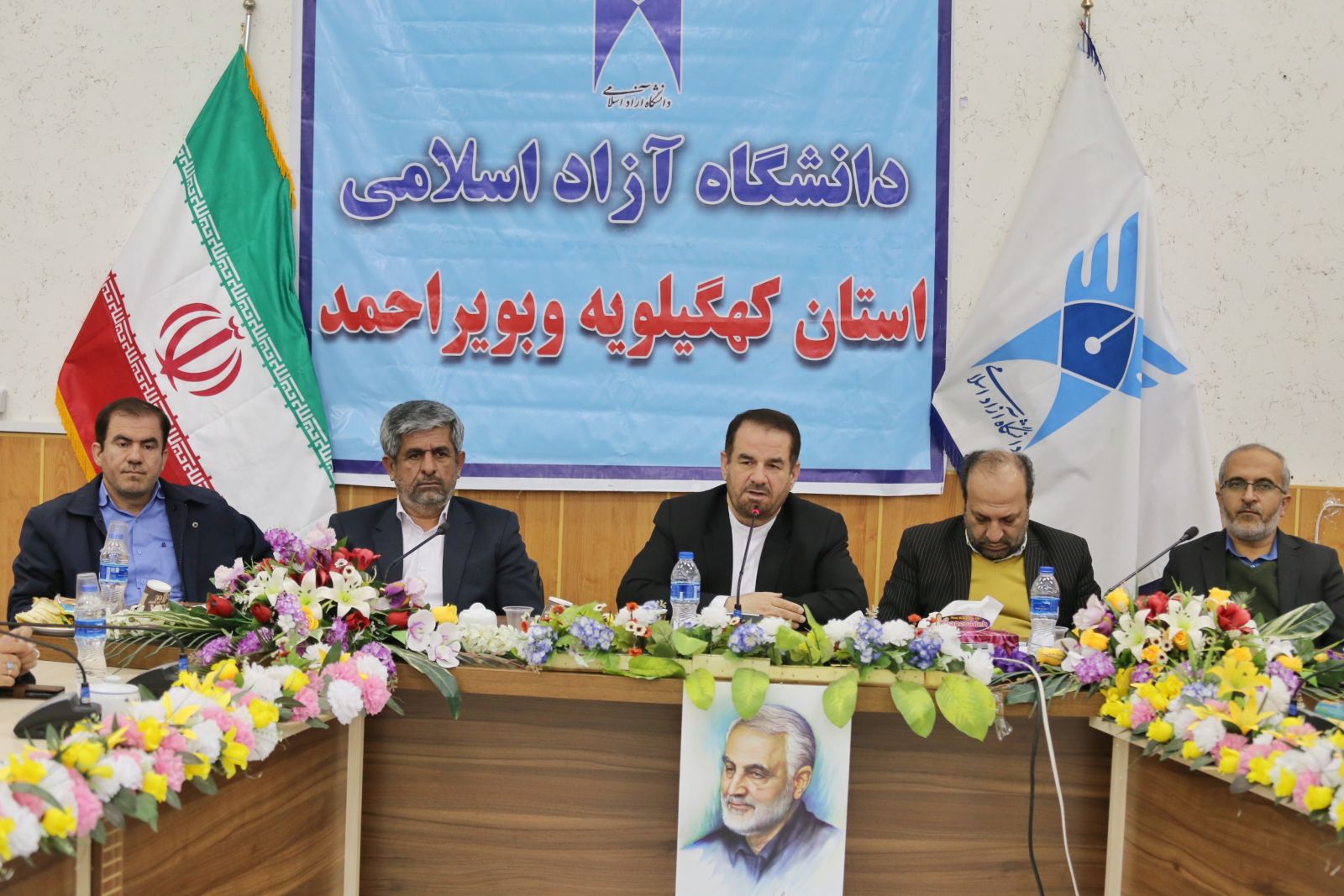 استاندار کهگیلویه و بویراحمد در جمع دانشجویان
